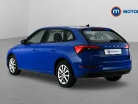Used Skoda Scala 95 HP (69 kW) 2022 Blue Hatchback