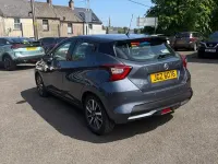 Begagnad Nissan Micra Acenta 90 HK (66 kW) 2018 Grå Halvkombi