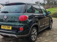 Used Fiat 500L Trekking 85 HP (62 kW) 2014 Green MPV