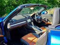 Used Porsche Boxster 265 HP (194 kW) 2013 Blue Cabriolet