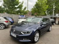 Begagnad VW Passat Business 2017 Blå Kombi
