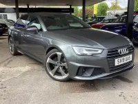 Used Audi A4 Black Edition 150 HP (110 kW) 2019 Grey Sedan