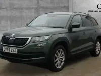 Used Skoda Kodiaq SE 150 HP (110 kW) 2019 Green SUV