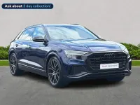 Used Audi Q8 Black Edition 286 HP (210 kW) 2023 Blue SUV