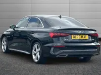 Used Audi A3 S-Line 150 HP (110 kW) 2020 Black Sedan