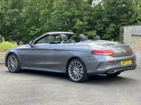 Used Mercedes C220 AMG line 2017 Grey Cabriolet