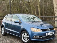 Used VW Polo Edition 90 HP (66 kW) 2017 Blue Hatchback