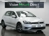 Used VW Golf VII SE 115 HP (84 kW) 2018 Silver Hatchback