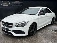 Used Mercedes CLA220 AMG line 2017 White Sedan