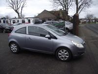 Used Vauxhall Corsa Club 90 HP (66 kW) 2008 Silver Hatchback