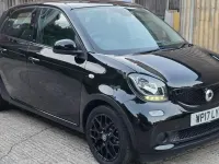 Used Smart ForFour Premium 90 HP (66 kW) 2017 Black Hatchback