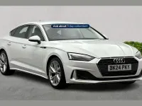 Used Audi A5 Sport 150 HP (110 kW) 2024 White Hatchback