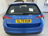 Used Skoda Scala SE 115 HP (84 kW) 2024 Blue Hatchback