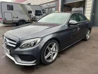 Used Mercedes C300e AMG line 2015 Grey Sedan