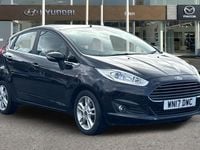 Used Ford Fiesta Zetec 101 HP (74 kW) 2017 Black Hatchback