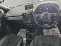Used Audi A1 S-Line 125 HP (91 kW) 2015 Black Hatchback
