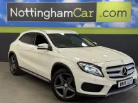 Used Mercedes GLA200 AMG line 136 HP (100 kW) 2016 White SUV