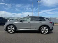 Used Audi Q4 e-tron S-Line 150 kW (204 HP) 2021 Grey SUV