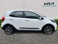 Used Kia Picanto X-Line 83 HP (61 kW) 2018 White Hatchback