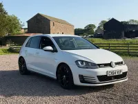 Used VW Golf VII GTD 2014 White Hatchback