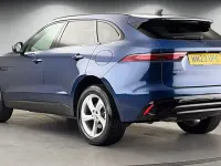 Used Jaguar F-Pace R-Dynamic 404 HP (297 kW) 2022 Bluefire blue SUV