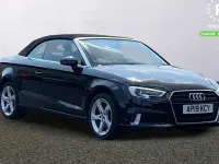 Used Audi A3 Cabriolet Sport 150 HP (110 kW) 2019 Black Cabriolet