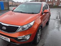 Used Kia Sportage 115 HP (84 kW) 2014 Orange SUV