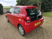 Used Citroën C1 Feel 2017 Red Hatchback