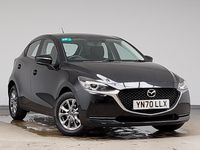 Used Mazda 2 75 HP (55 kW) 2020 Black Hatchback