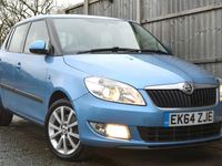 Used Skoda Fabia Elegance 105 HP (77 kW) 2014 Blue Hatchback