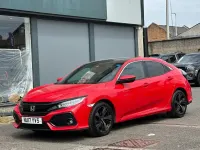 Used Honda Civic EX 129 HP (94 kW) 2017 Red Hatchback