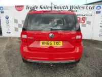 Used Skoda Yeti SE 110 HP (80 kW) 2015 Red SUV