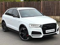 Begagnad Audi Q3 Black Edition 184 HK (135 kW) 2017 Vit SUV