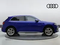 Used Audi Q5 S-Line 204 HP (150 kW) 2023 Blue SUV