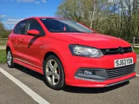Used VW Polo Style 60 HP (44 kW) 2013 Red Hatchback