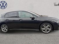 Used VW Golf VIII R-line 150 HP (110 kW) 2022 Black Hatchback