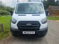 Second-hand Ford Transit S 130 CP (95 kW) 2022 Alb Cabrio