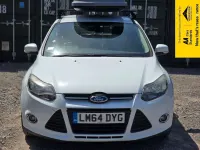 Used Ford Focus Zetec 125 HP (91 kW) 2014 White Hatchback