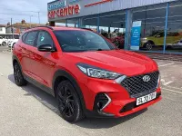 Used Hyundai Tucson N Line 136 HP (100 kW) 2020 Red SUV