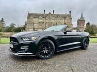 Used Ford Mustang GT Convertible 416 HP (305 kW) 2016 Black Cabriolet