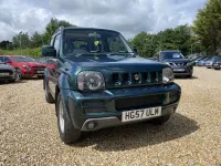 Used Suzuki Jimny 85 HP (62 kW) 2007 Green SUV