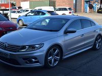 Begagnad VW CC R-line 2014 Silver Sedan