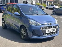 Used Hyundai i10 Premium 87 HP (63 kW) 2017 Blue Hatchback
