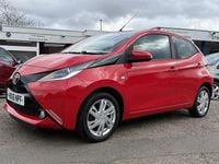 Used Toyota Aygo x-press 68 HP (50 kW) 2016 Red Hatchback