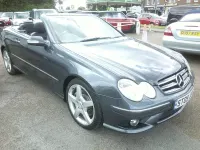 Used Mercedes CLK200 2009 Grey Cabriolet