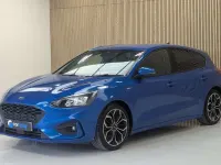 Used Ford Focus ST-Line X 125 HP (91 kW) 2018 Blue Hatchback