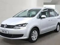 Used VW Sharan SE 150 HP (110 kW) 2018 Reflex silver MPV