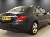 Used Mercedes C200 Executive 184 HP (135 kW) 2018 Blue Sedan