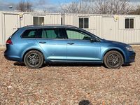 Used VW Golf VII 85 HP (62 kW) 2016 Blue Sedan