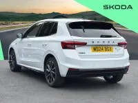Used Skoda Fabia Monte Carlo 116 HP (85 kW) 2024 White Hatchback